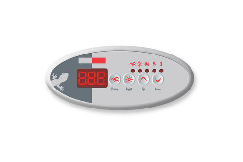 Stjórnborð Gecko TSC-9 AND OVERLAY KIT GE1-GE2